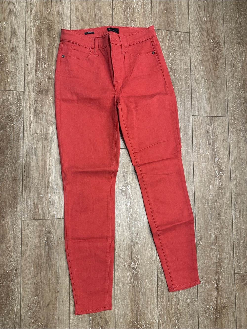 Talbots Red Jeggings Size 2